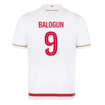 Billige Fotballdrakt AS Monaco Folarin Balogun #9 Replika Hjemmedrakt 2025-26 Kortermet